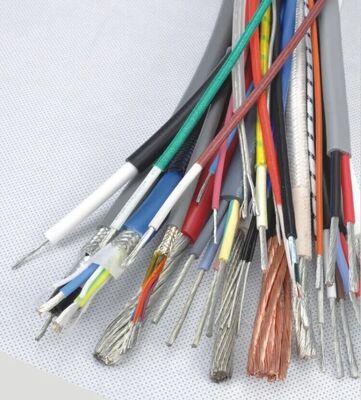 UL3068 High Temperature Resistance 300V 150C Silicone Fiberglass Braided Wire for Motors and Generators