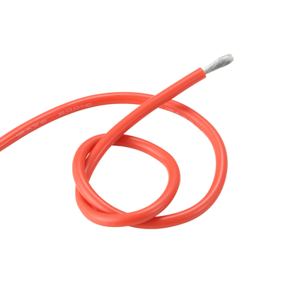 Μονωμένο καλώδιο AWM3122 18AWG καλωδίων σιλικόνης 600V/200C UL758 λάστιχο
