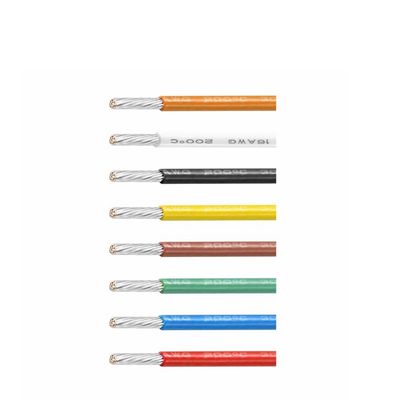 UL1180 Σύρμα PTFE 200C Ανθεκτικό σε υψηλές θερμοκρασίες 12-32 AWG