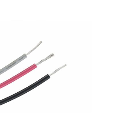 UL3142 150C 600V 12AWG Επικασσιτερωμένο Χάλκινο Σύρμα με Μόνωση από Σιλικονούχο Καουτσούκ για Συσκευές