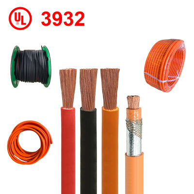UL3932 XLPE καλώδιο 2000V ονομαστικής τάσης 125C ονομαστικής θερμοκρασίας καλωδίου χάλκινου καλωδίου υψηλής τάσης για ηλεκτρικές οχήματα και βιομηχανικές εφαρμογές